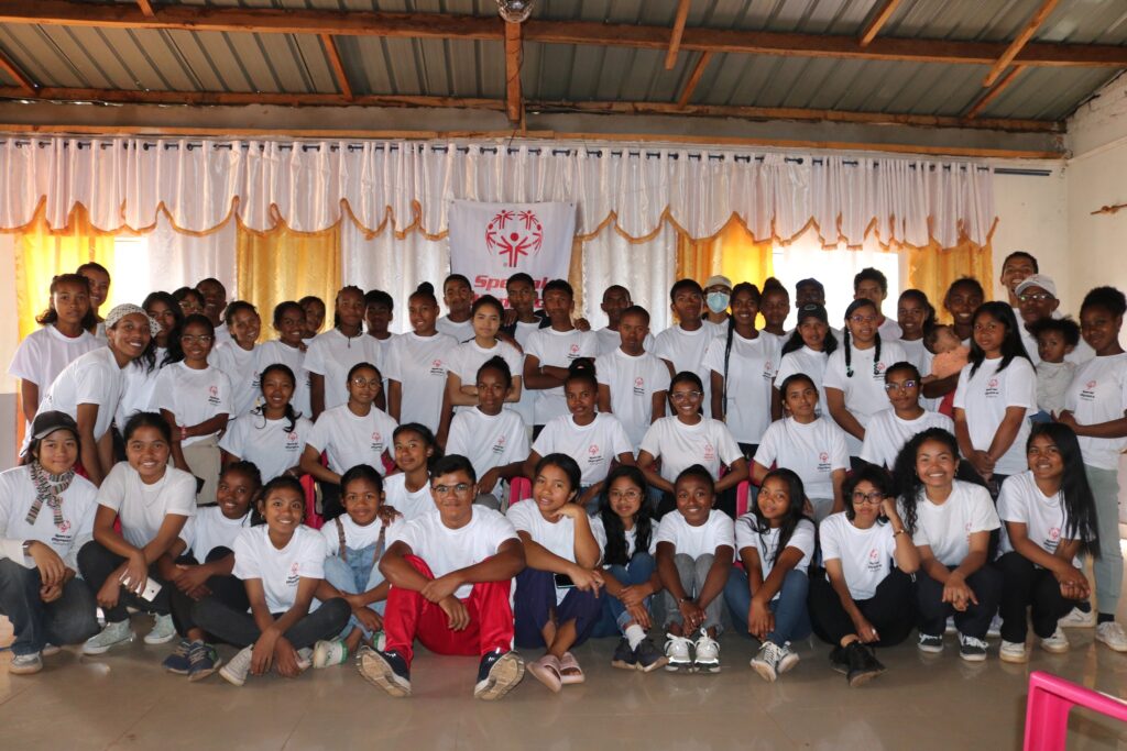 special olympics madagascar: athlètes et youth leaders