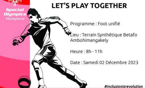 Let’s play together: sport unifié ce 02 décembre 2023